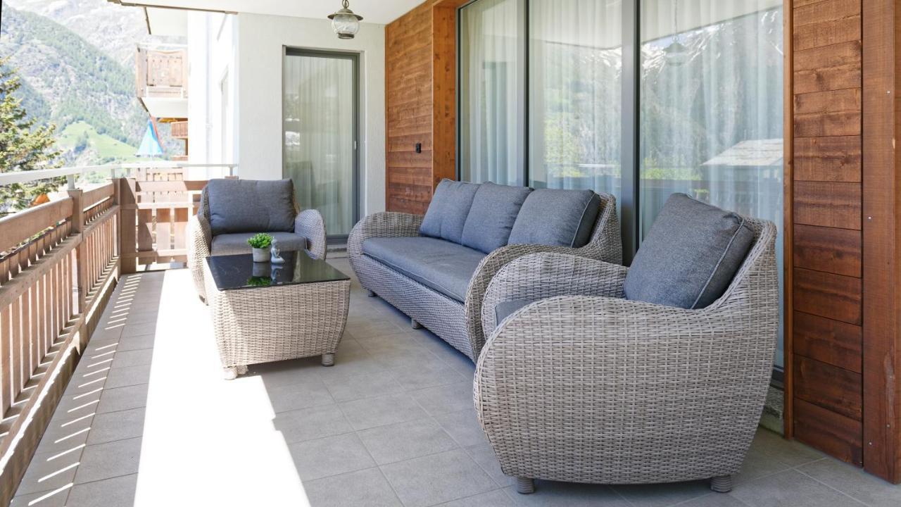 Apartament Aventura Grächen Zewnętrze zdjęcie